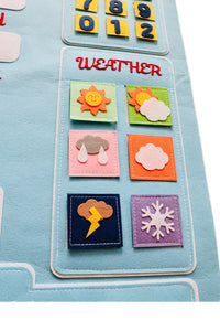 Hanging Giant Weather Calendar for Children